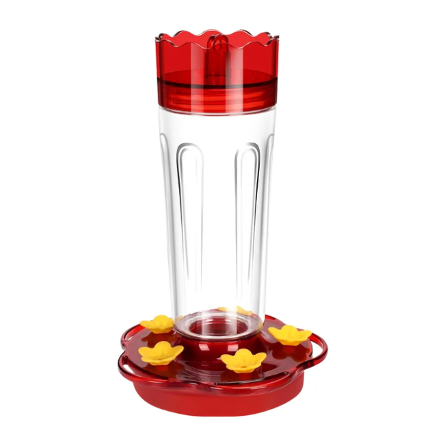 Matthew 6:26 Hummingbird Feeder, a single unit with five flower ports and a built-in ant moat