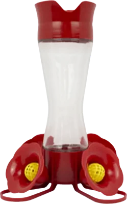 Perky-Pet Glass Feeder 2pk